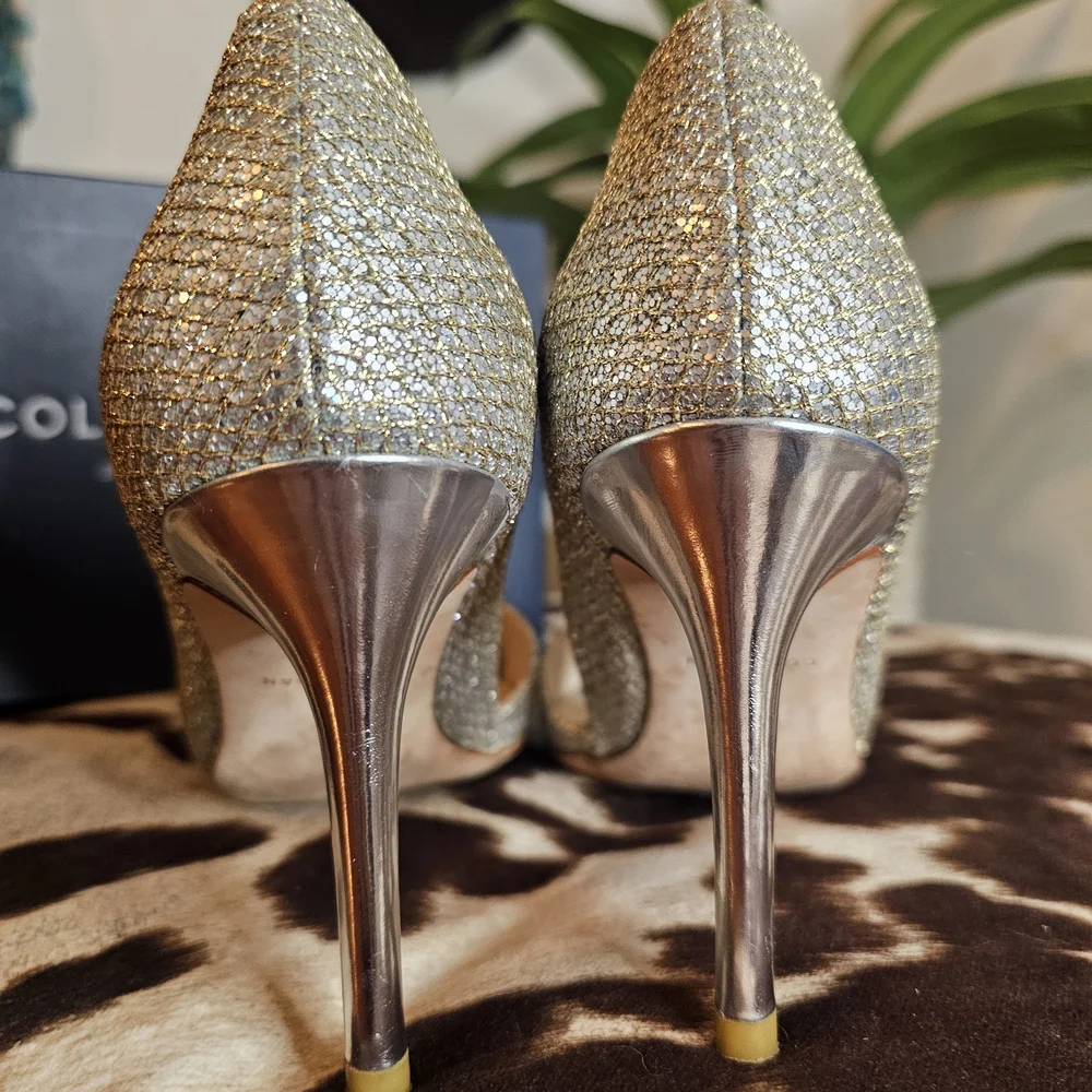 Cole Haan Antonia Peep-Toe Heels - Picture 3 of 8